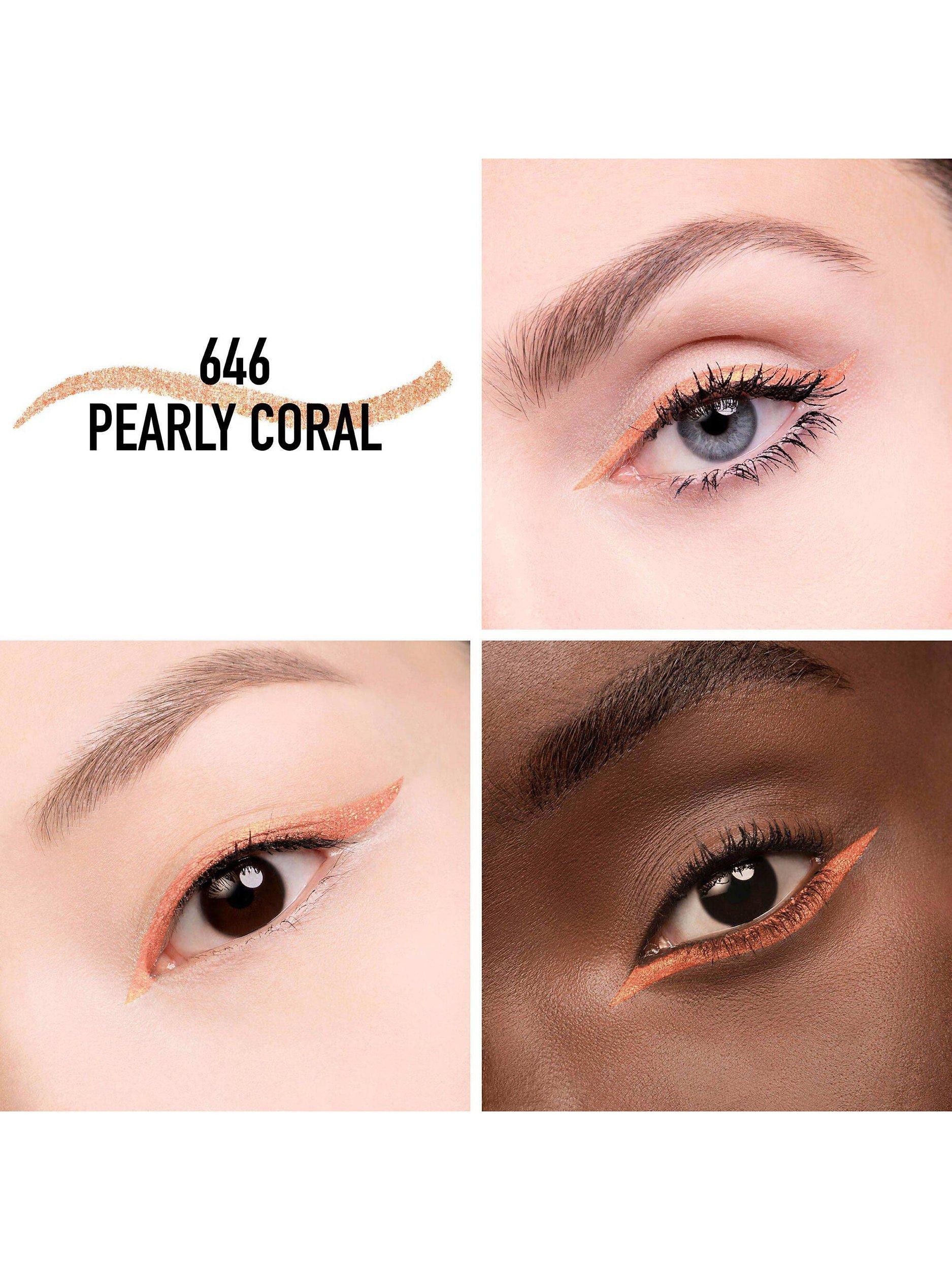 Product image 2 of 6, which shows DIOR Diorshow 24H Stylo Waterproof Eyeliner, 646 Pearly Coral