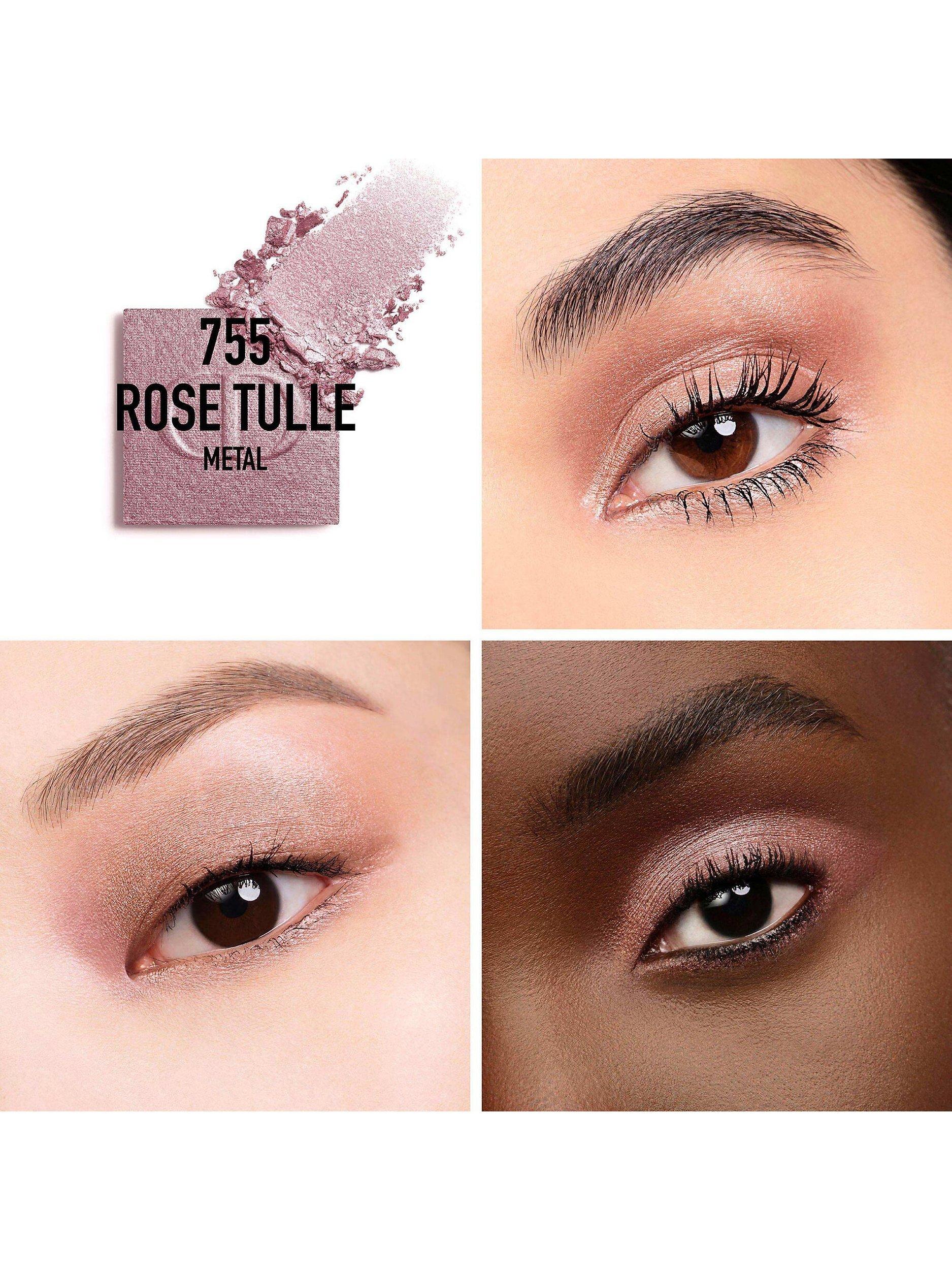 Product image 2 of 7, which shows DIOR Diorshow Mono Couleur Couture Eyeshadow, 755 Rose Tulle Metal