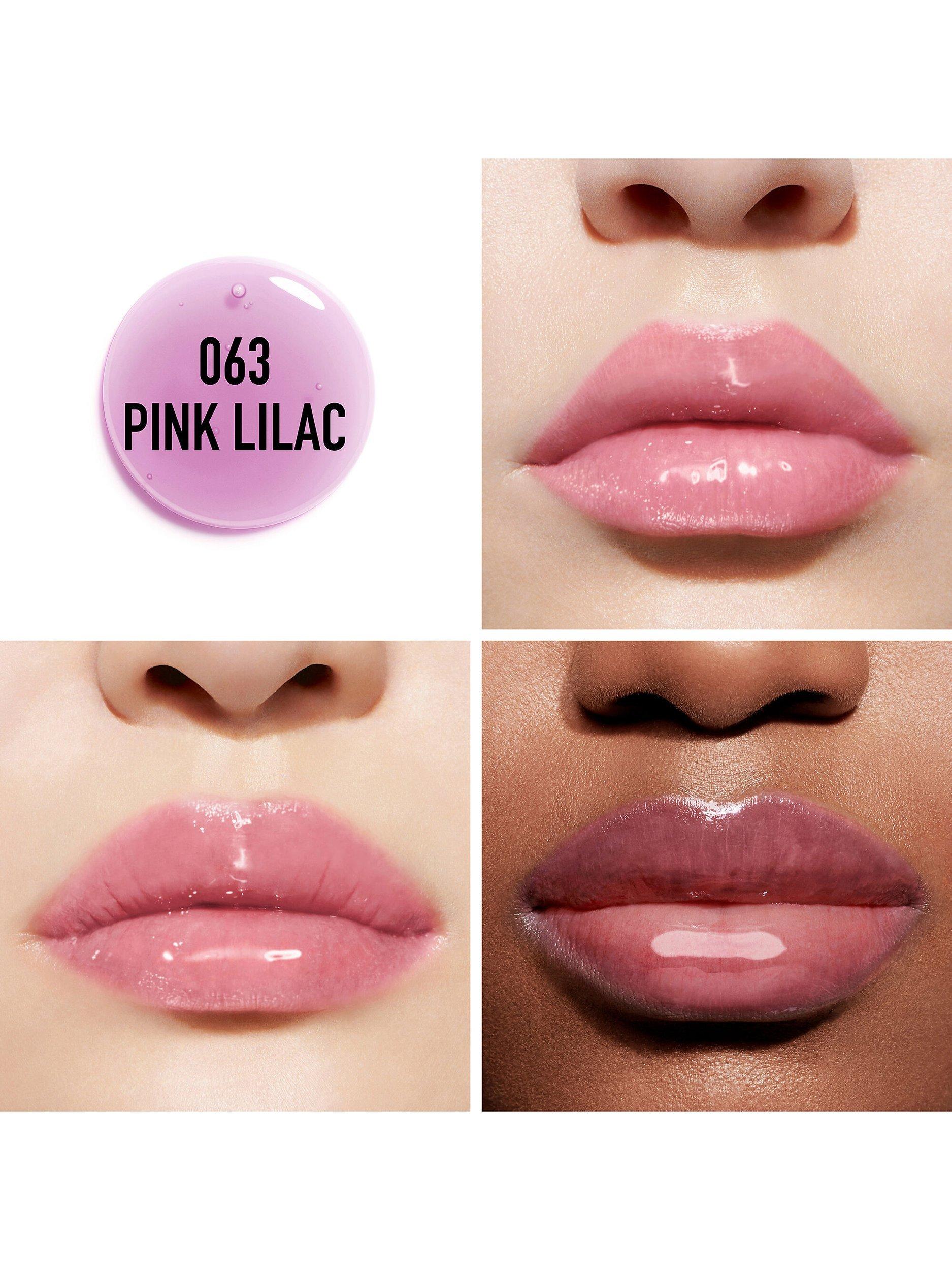 Product image 2 of 7, which shows DIOR Limited Edition Addict Lip Glow Oil, 063 Pink Lilac