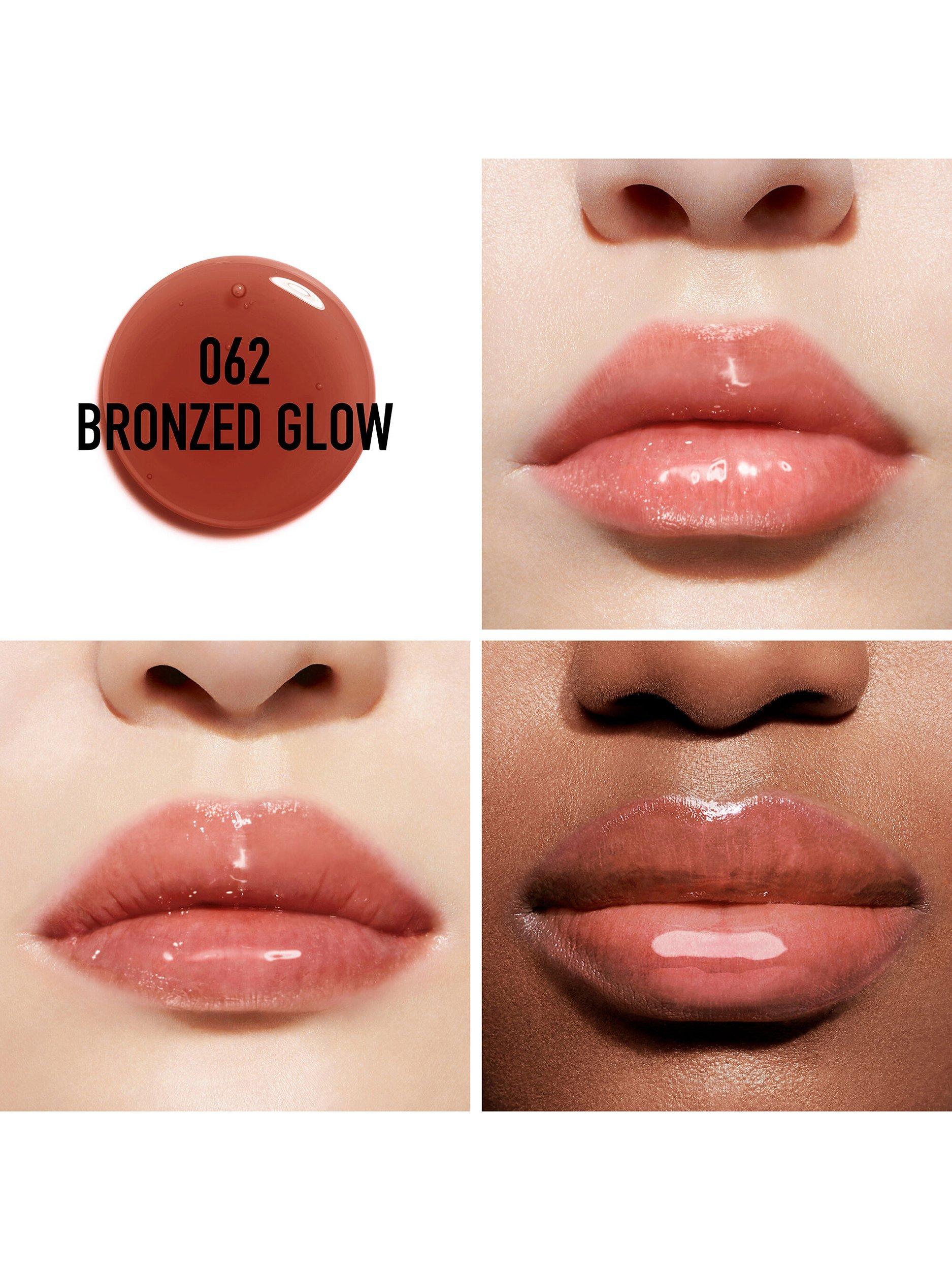 Product image 2 of 4, which shows DIOR Limited Edition Addict Lip Glow Oil, 062 Bronzed Glow