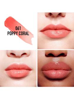 DIOR Addict Lip Glow - view 2, 061 Poppy Coral