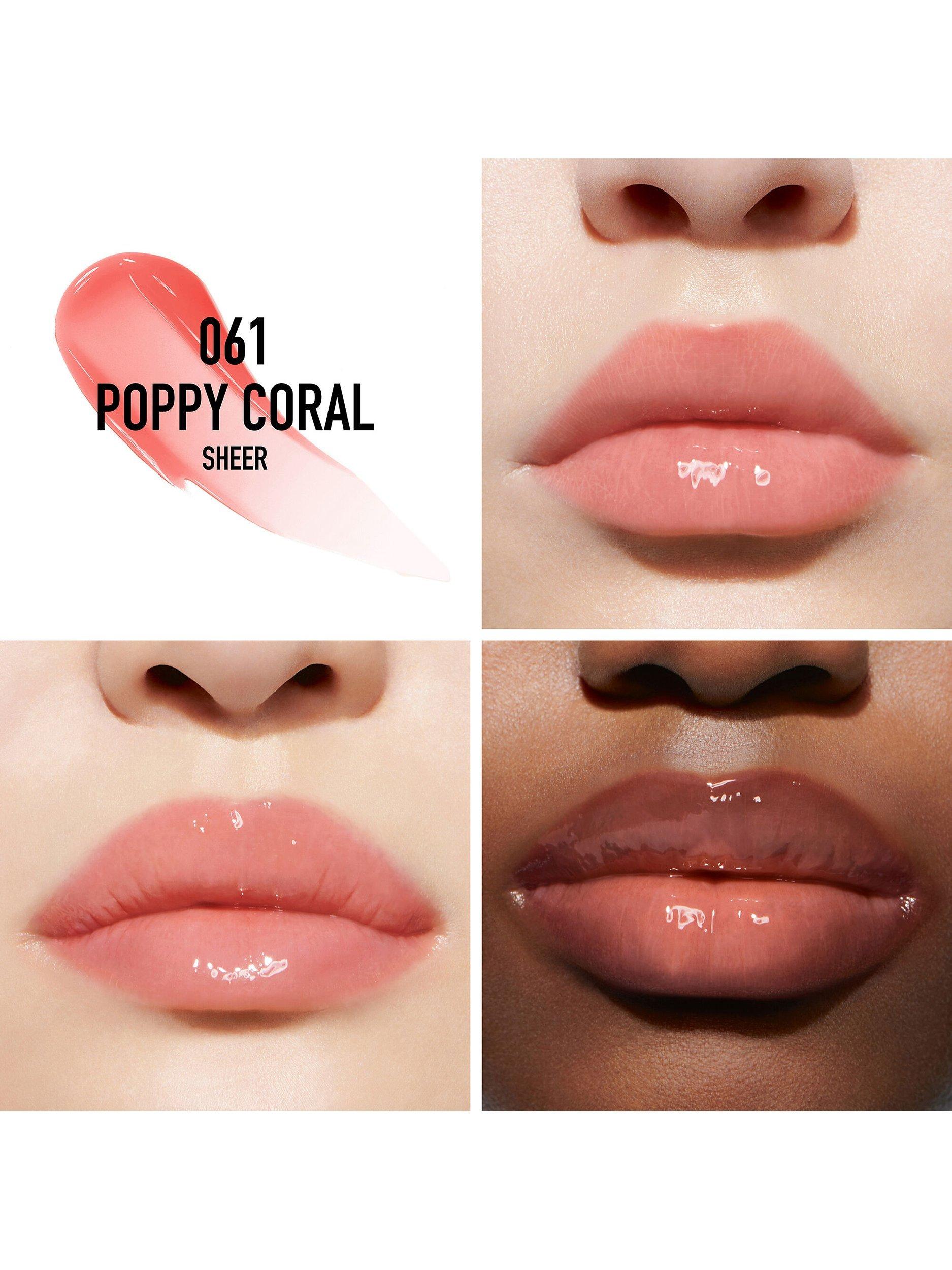 Product image 2 of 7, which shows DIOR Limited Edition Addict Lip Maxmizer, 061 Poppy Coral