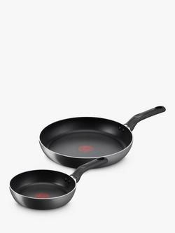 Tefal Efficient Aluminium Non-Stick Frying Pan Set, 2 Piece, 