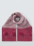 John Lewis Kids' Cat Scarf, Pink