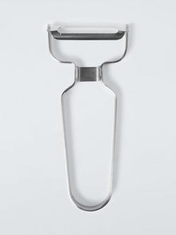 John Lewis Stainless Steel Y-Shaped Peeler - view 2, Silver