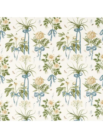 Sanderson x Giles Deacon Cupid's Beau Furnishing Fabric, Quince/Chalk