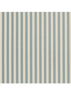 Sanderson x Giles Deacon Regency Aperigon Furnishing Fabric, Smog Blue/Linen