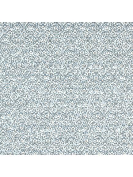 Morris & Co. Bellflowers Weave Furnishing Fabric, Mineral Blue