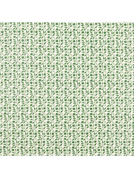 Morris & Co. Rosehip Furnishing Fabric, Forest, Forest