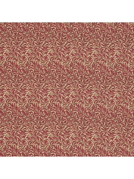 Morris & Co. Willow Boughs Furnishing Fabric, Crimson/Manilla
