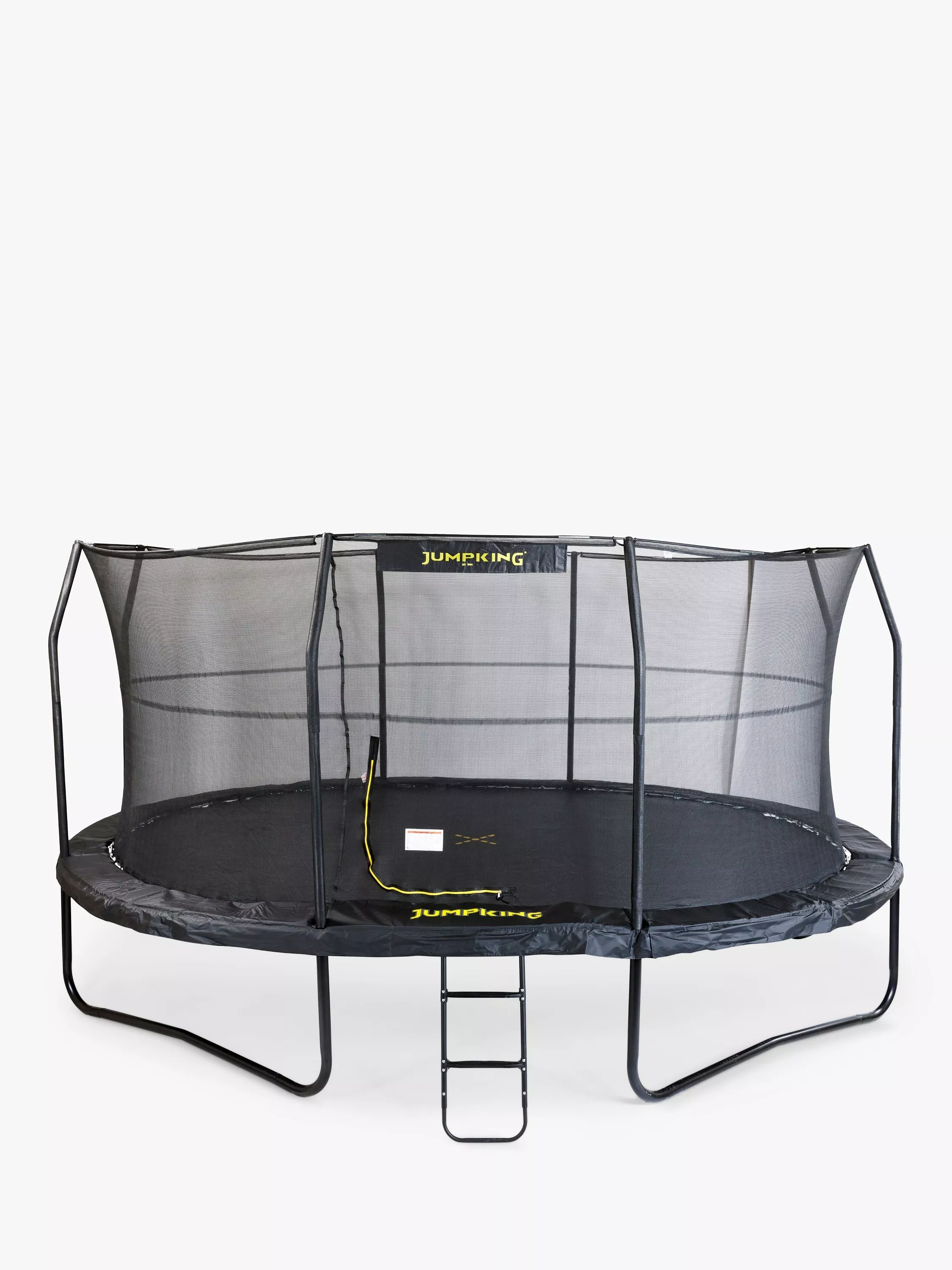 Jumpking 14x17ft OvalPOD Trampoline Black