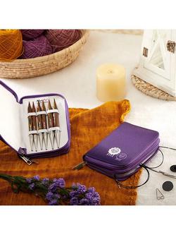 KnitPro Symfonie Interchangeable Chunky Knitting Needle Set - view 2, Purple