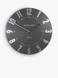 Thomas Kent Mulberry Arabic Numeral Wall Clock, 30cm