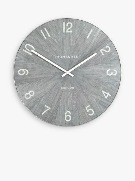 Thomas Kent Wharf Wall Clock, 38cm, Limestone, Limestone