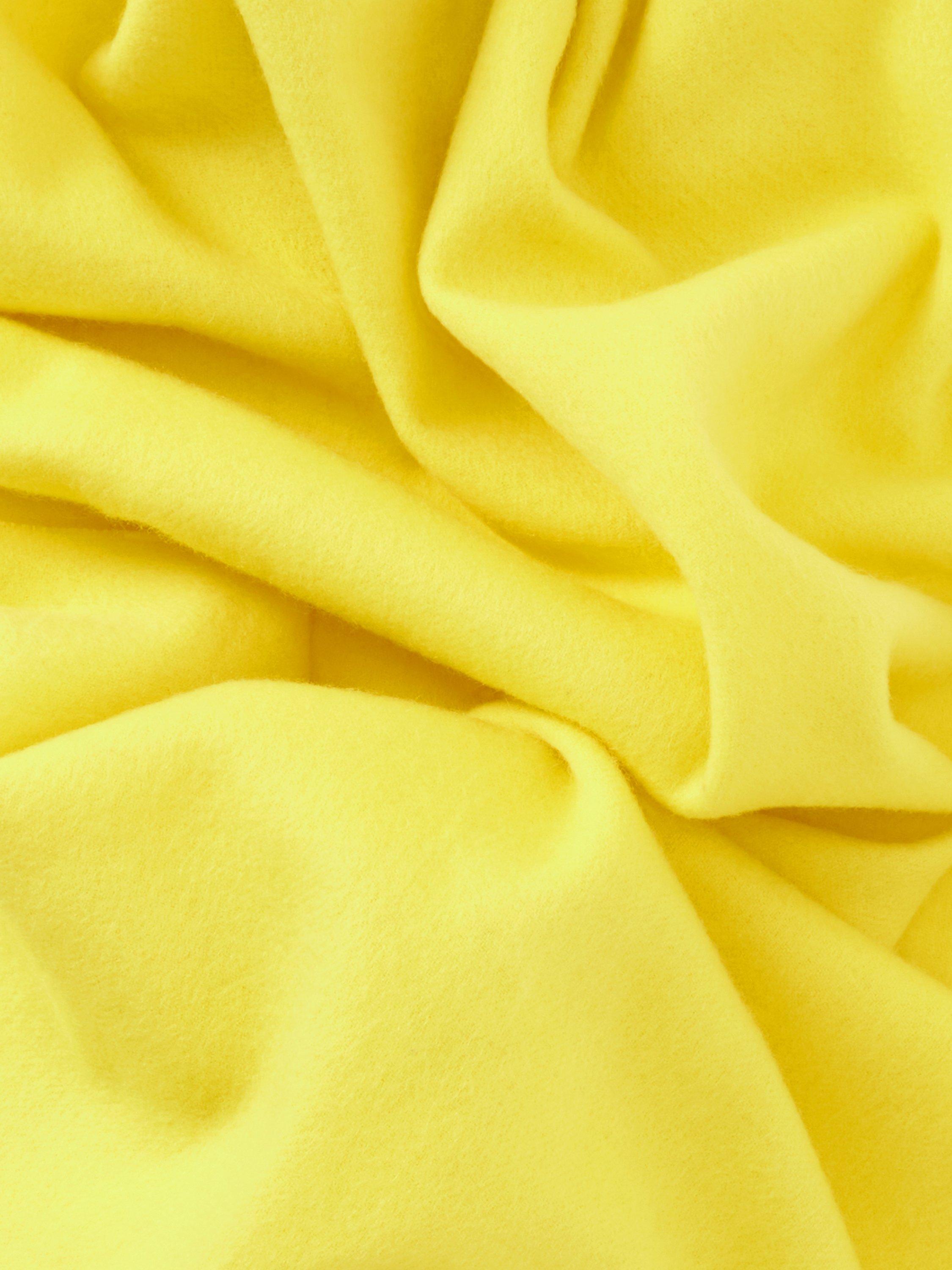 Product image 3 of 5, which shows John Lewis Blanket Wool Scarf, Yellow