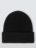 John Lewis Fluffy Rib Knit Beanie Hat