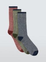 Polo Ralph Lauren Classic Crew Socks Pack of 3 One Size Multi