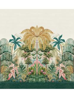 Clarke & Clarke Mombasa Wallpaper Panel, Tropical W0187/01, 