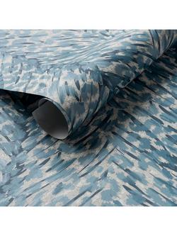 Clarke & Clarke Pokot Wallpaper - view 2, Denim