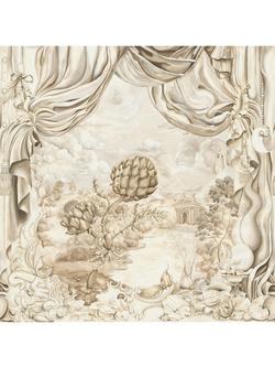 Sanderson x Giles Deacon Pygmalion Wallpaper Mural, Alabaster DGDW217327, 