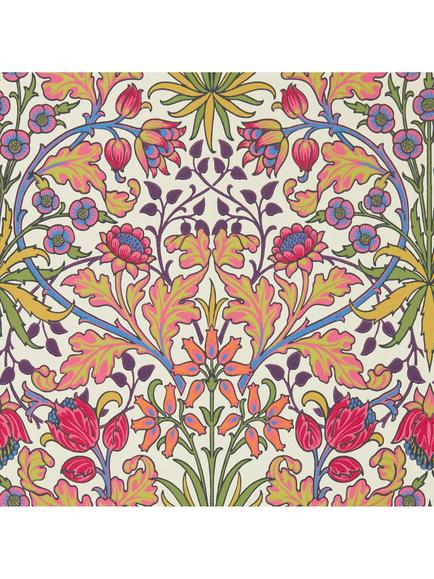 Morris & Co. Hyacinth Wallpaper, Cosmo Pink