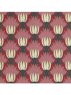 Morris & Co. Tulip & Bird Wallpaper, Amaranth