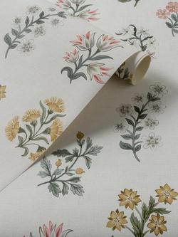 Clarke & Clarke Leiden Wallpaper - view 2, Blush/Ochre