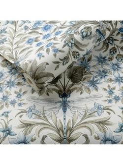 Clarke & Clarke Mirabell Wallpaper - view 2, Denim