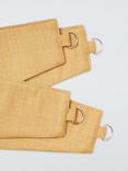 John Lewis Textured Weave Tieback, Pack of 2, Mustard