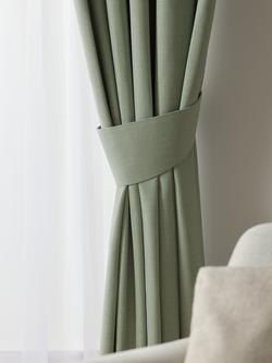 John Lewis Textured Weave Tieback, Pack of 2 - view 2, Light Green