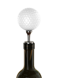 Uberstar Golf Ball Wine Bottle Stopper, White