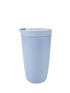 Uberstar Radius Stainless Steel Double Wall Travel Mug, 400ml, Blue