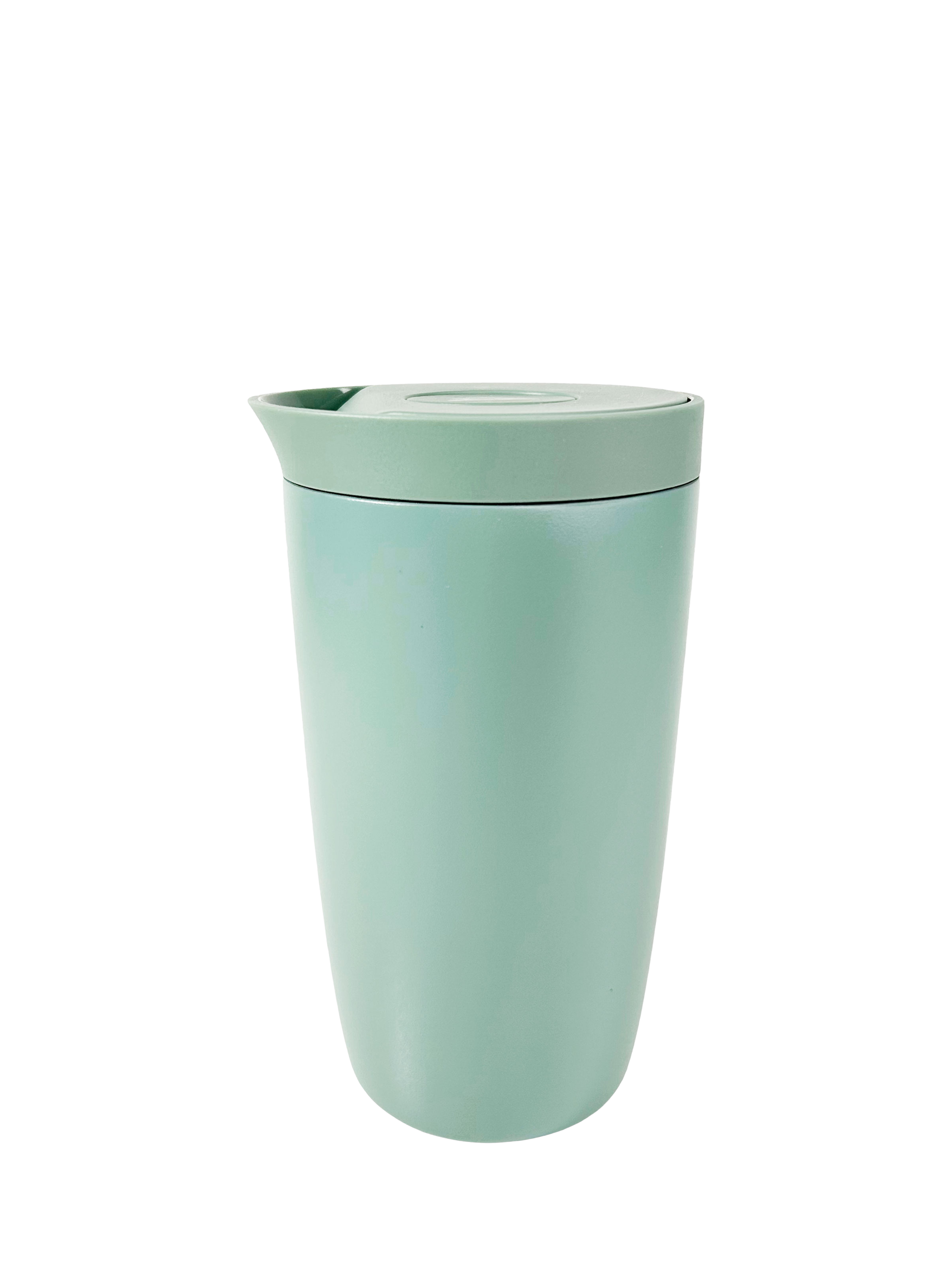 Uberstar Radius Stainless Steel Double Wall Travel Mug, 400ml, Green