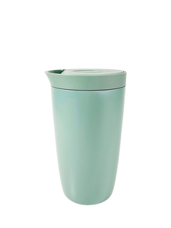 Uberstar Radius Stainless Steel Double Wall Travel Mug, 400ml, Green
