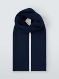 John Lewis ANYDAY Rib Scarf, Navy