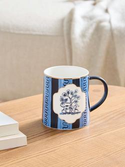 John Lewis Archive Dog Mug, 450ml, Multi - view 2, Multi