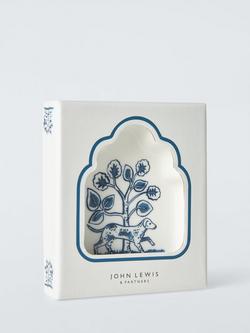 John Lewis Archive Dog Print Trinket Dish, Multi, 