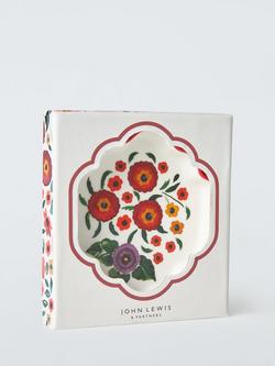 John Lewis Archive Floral Print Trinket Dish, Multi, 