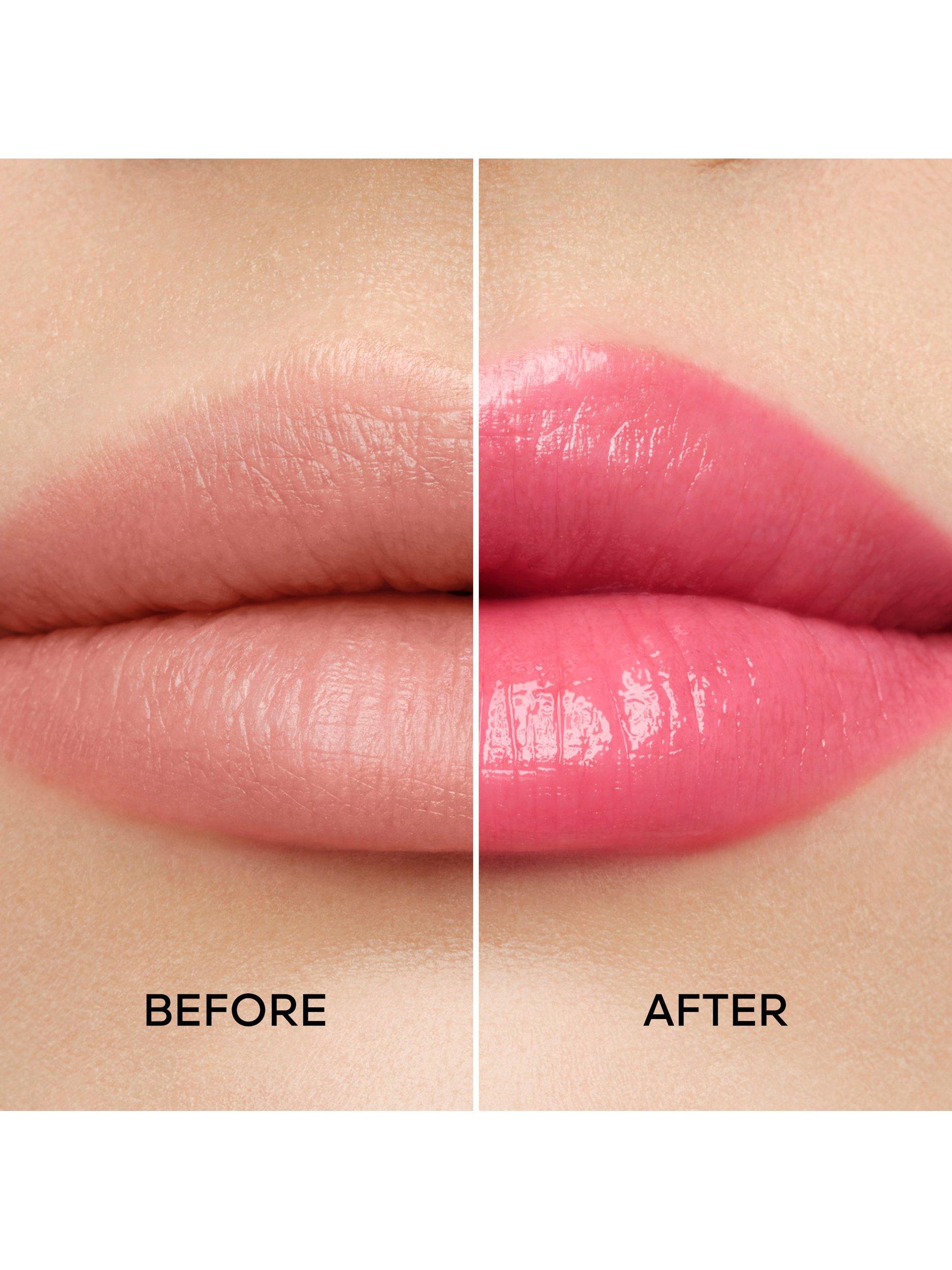 Product image 4 of 8, which shows Guerlain Kiss Kiss Bee Glow Lip Balm, 454 Pop Rose Glow
