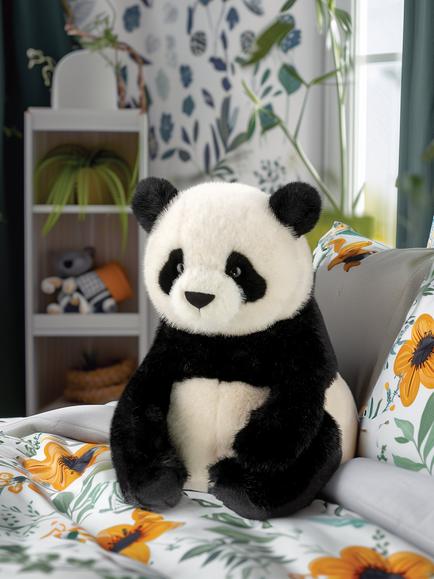 Aurora World Borealis Hui Ying Panda Plush Soft Toy - view 2, Multi