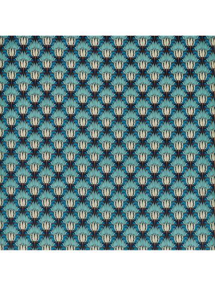 Morris & Co. Tulip & Bird Furnishing Fabric, Opal & Sea Foam