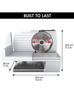 Magimix 11651 Food Slicer, Satin - view 2, Satin