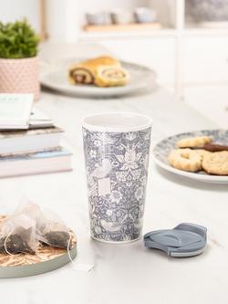 William Morris Strawberry Thief Ceramic Desk Mug, 300ml - view 2, 