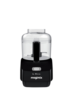 Magimix Micro Mini Chopper, Black, Black