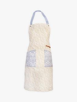 William Morris Kitchen Apron, Green - view 2, 