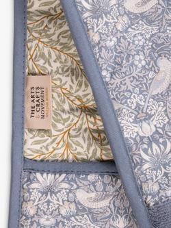 William Morris Double Oven Glove, Blue - view 2, 