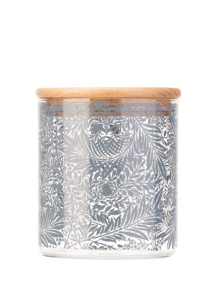 William Morris Larkspur Glass Canister, Clear