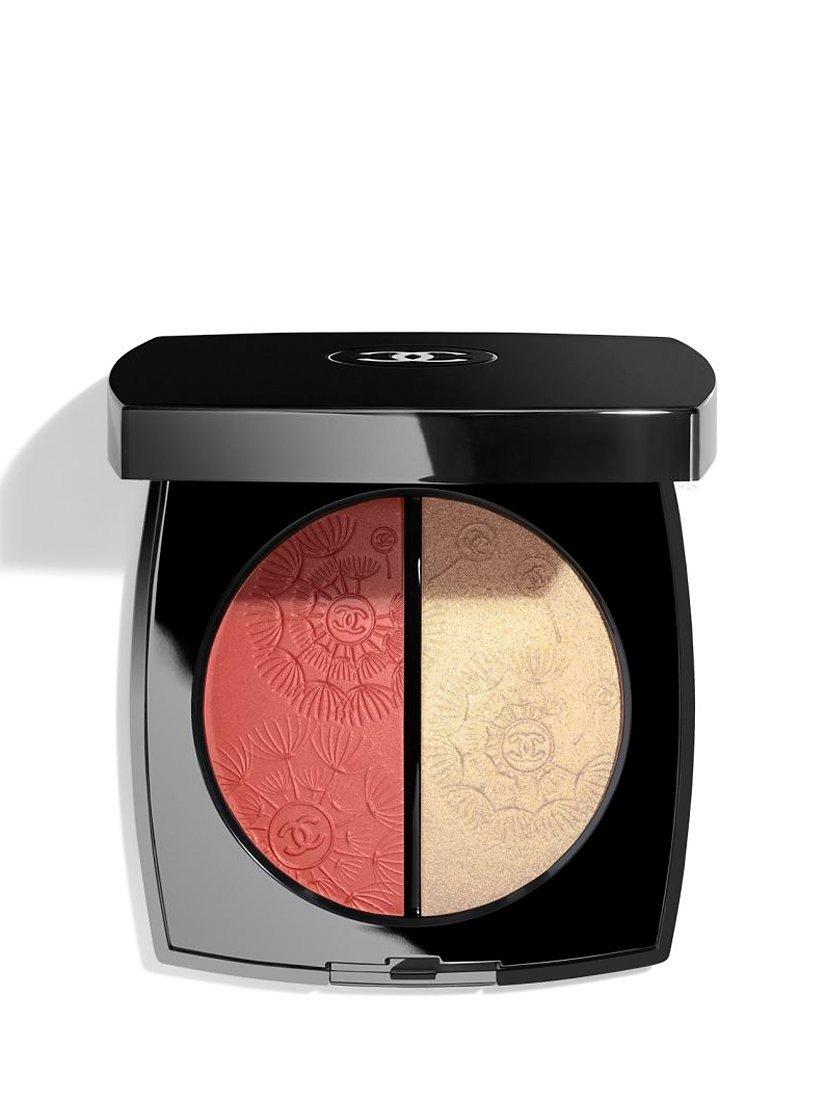 CHANEL Jardin Imaginaire Blush And Highlighter Duo, Gold And Peach