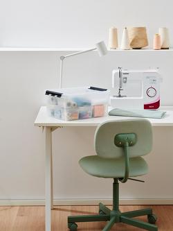 SmartStore  Classic Plastic Storage Box with Lid, 14L - view 2, Clear