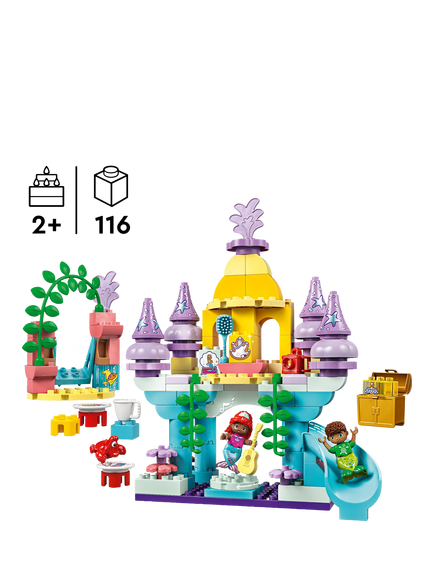 LEGO DUPLO | Disney Ariel’s Magical Underwater Palace 10435 - view 2, Multi